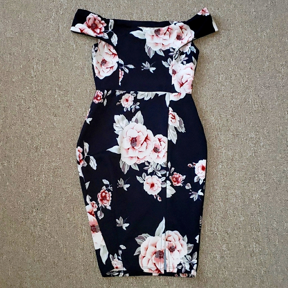 🌸Floral bodycon dress🌸
